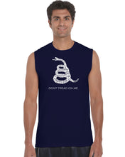 Load image into Gallery viewer, DONT TREAD ON ME - Men&#39;s Word Art Sleeveless T-Shirt