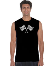 Load image into Gallery viewer, NASCAR NATIONAL SERIES RACE TRACKS - Men&#39;s Word Art Sleeveless T-Shirt