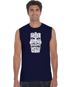TIKI BIG KAHUNA - Men's Word Art Sleeveless T-Shirt