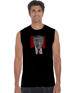 TRUMP Make America Great Again - Men's Word Art Sleeveless T-Shirt