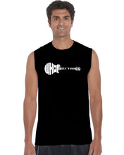 Load image into Gallery viewer, Whole Lotta Love - Men&#39;s Word Art Sleeveless T-Shirt