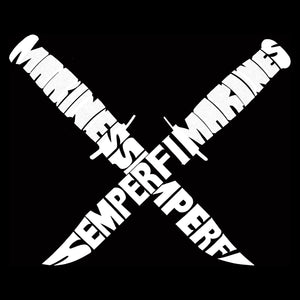 Semper Fi - Men's Word Art T-Shirt