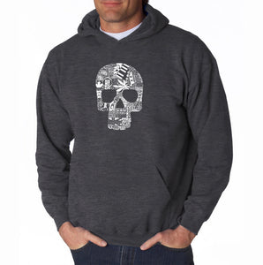 Sex, Drugs, Rock & Roll - Men's Word Art Hooded Sweatshirt