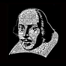 Load image into Gallery viewer, THE TITLES OF ALL OF WILLIAM SHAKESPEARE&#39;S COMEDIES &amp; TRAGEDIES - Girl&#39;s Word Art T-Shirt