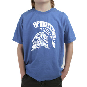 SPARTAN - Boy's Word Art T-Shirt