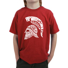 Load image into Gallery viewer, SPARTAN - Boy&#39;s Word Art T-Shirt