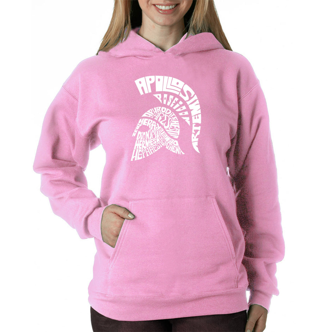 SPARTAN - Women's Word Art Hooded Sweatshirt