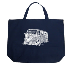 THE 70'S - Large Word Art Tote Bag