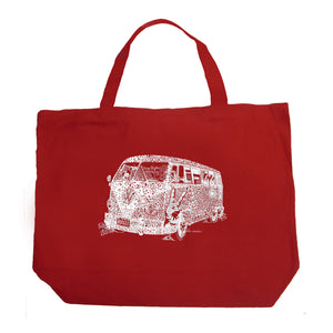 THE 70'S - Large Word Art Tote Bag