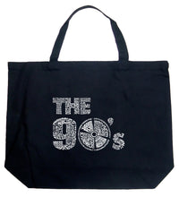 Load image into Gallery viewer, 90S - Large Word Art Tote Bag