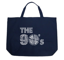 Load image into Gallery viewer, 90S - Large Word Art Tote Bag