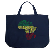 Load image into Gallery viewer, Countries in Africa - Large Word Art Tote Bag
