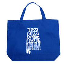 Load image into Gallery viewer, Sweet Home Alabama - Large Word Art Tote Bag