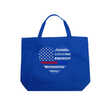 Load image into Gallery viewer, American Woman  - Large Word Art Tote Bag