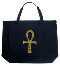 Load image into Gallery viewer, ANKH - Large Word Art Tote Bag