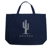Load image into Gallery viewer, Arizona Cities - Large Word Art Tote Bag