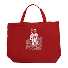 Load image into Gallery viewer, ASTRONAUT - Large Word Art Tote Bag