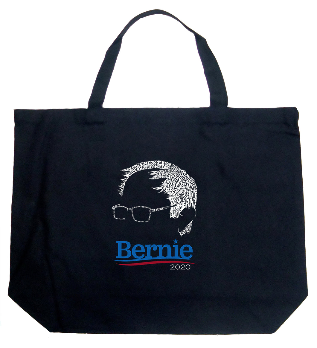 Bernie Sanders 2020 - Large Word Art Tote Bag