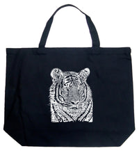 Load image into Gallery viewer, Big Cats - Large Word Art Tote Bag