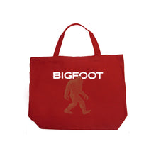 Load image into Gallery viewer, Bigfoot - Large Word Art Tote Bag