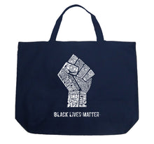 Load image into Gallery viewer, Black Lives Matter - Large Word Art Tote Bag