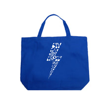 Load image into Gallery viewer, Lightning Bolt  - Large Word Art Tote Bag
