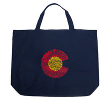 Load image into Gallery viewer, Colorado - Large Word Art Tote Bag
