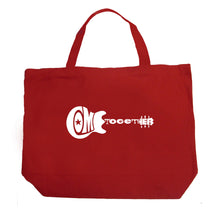 Load image into Gallery viewer, COME TOGETHER - Large Word Art Tote Bag