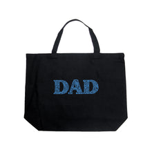 Load image into Gallery viewer, Dad - Large Word Art Tote Bag