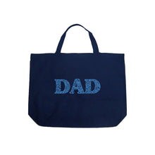 Load image into Gallery viewer, Dad - Large Word Art Tote Bag