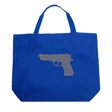 Load image into Gallery viewer, RIGHT TO BEAR ARMS - Large Word Art Tote Bag