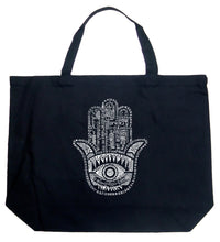 Load image into Gallery viewer, Hamsa - Large Word Art Tote Bag