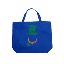Load image into Gallery viewer, Leprechaun  - Large Word Art Tote Bag