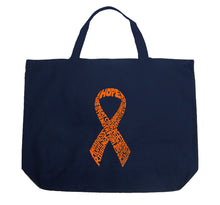 Load image into Gallery viewer, Ms Ribbon - Large Word Art Tote Bag
