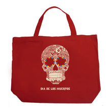 Load image into Gallery viewer, Dia De Los Muertos - Large Word Art Tote Bag