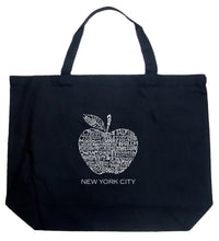Load image into Gallery viewer, Neighborhoods in NYC - Large Word Art Tote Bag