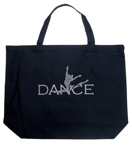 Dancer - Large Word Art Tote Bag
