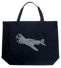 Load image into Gallery viewer, P40 - Large Word Art Tote Bag