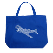 Load image into Gallery viewer, P40 - Large Word Art Tote Bag