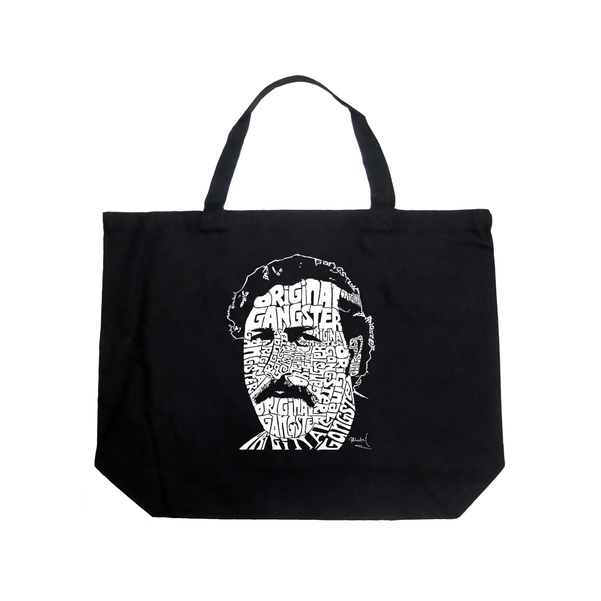 Pablo Escobar - Large Word Art Tote Bag – LA Pop Art