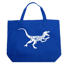 Load image into Gallery viewer, Velociraptor - Large Word Art Tote Bag