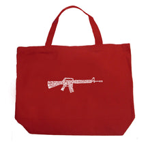 Load image into Gallery viewer, RIFLEMANS CREED - Large Word Art Tote Bag