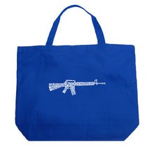 Load image into Gallery viewer, RIFLEMANS CREED - Large Word Art Tote Bag
