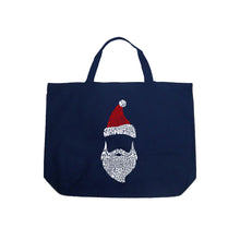 Load image into Gallery viewer, Santa Claus  - Large Word Art Tote Bag