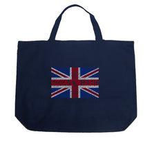 Load image into Gallery viewer, God Save The Queen - Large Word Art Tote Bag