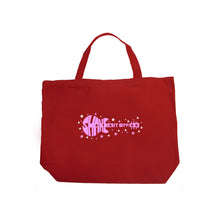 Load image into Gallery viewer, Shake it Off - Large Word Art Tote Bag