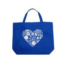 Load image into Gallery viewer, Sea Shells - Large Word Art Tote Bag