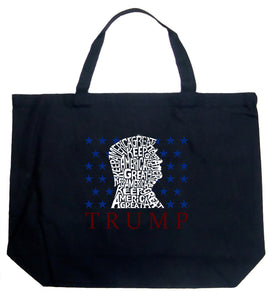 Keep America Great - Large Word Art Tote Bag