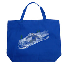 Load image into Gallery viewer, Ski - Large Word Art Tote Bag