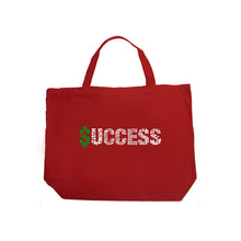 Load image into Gallery viewer, Success  - Large Word Art Tote Bag